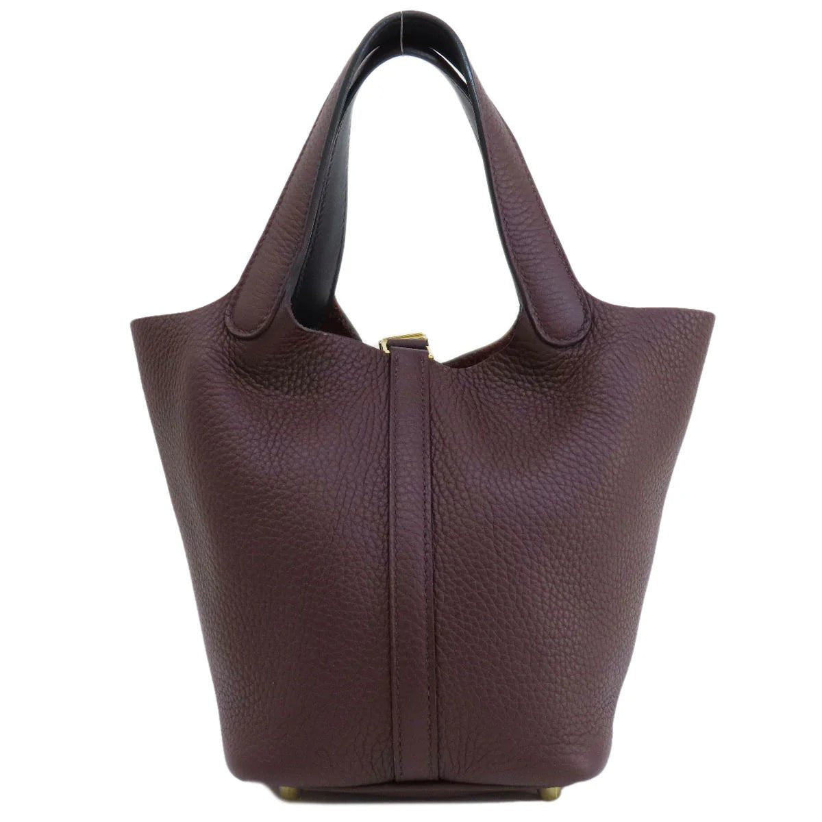 HERMÈS – Picotin Lock PM Handbag – Model No. 65714563 – Taurillon Clemence & Swift Leather – Maison Hermès – Year Unknown – 100% Authentic Pre - Owned - LLUXE.CA