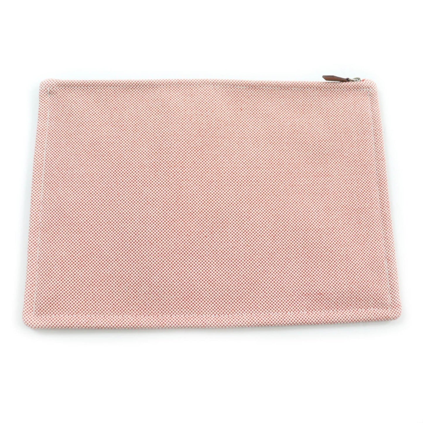 HERMÈS Pouch H Tissage H103608M in Cognac Cotton by Fanette Mellier (Circa 2023) – Pre - Owned, 100% Authentic - LLUXE.CA