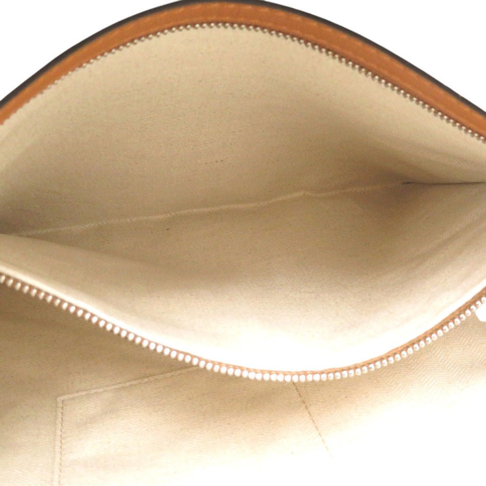 LOEWE – T Pouch Clutch – Item No. 6L1522EBP5R4 – Jonathan Anderson – Circa 2015–2016 – 100% Authentic Pre - Owned - LLUXE.CA