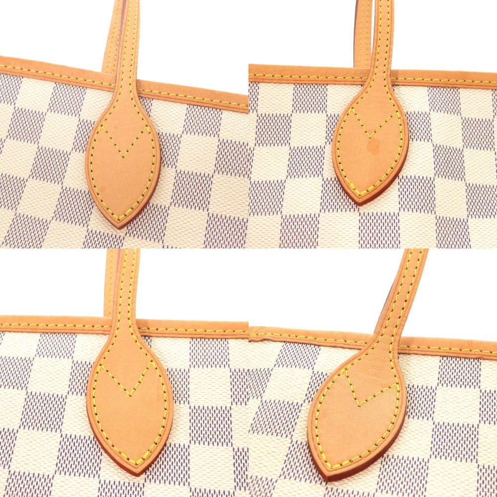 LOUIS VUITTON – Neverfull Tote Bag – Model No. N41605 100% Authentic (Genuine) Canvas colour Rose Valerie Damier Azur Item No.6K0261IP6A4 - LLUXE.CA