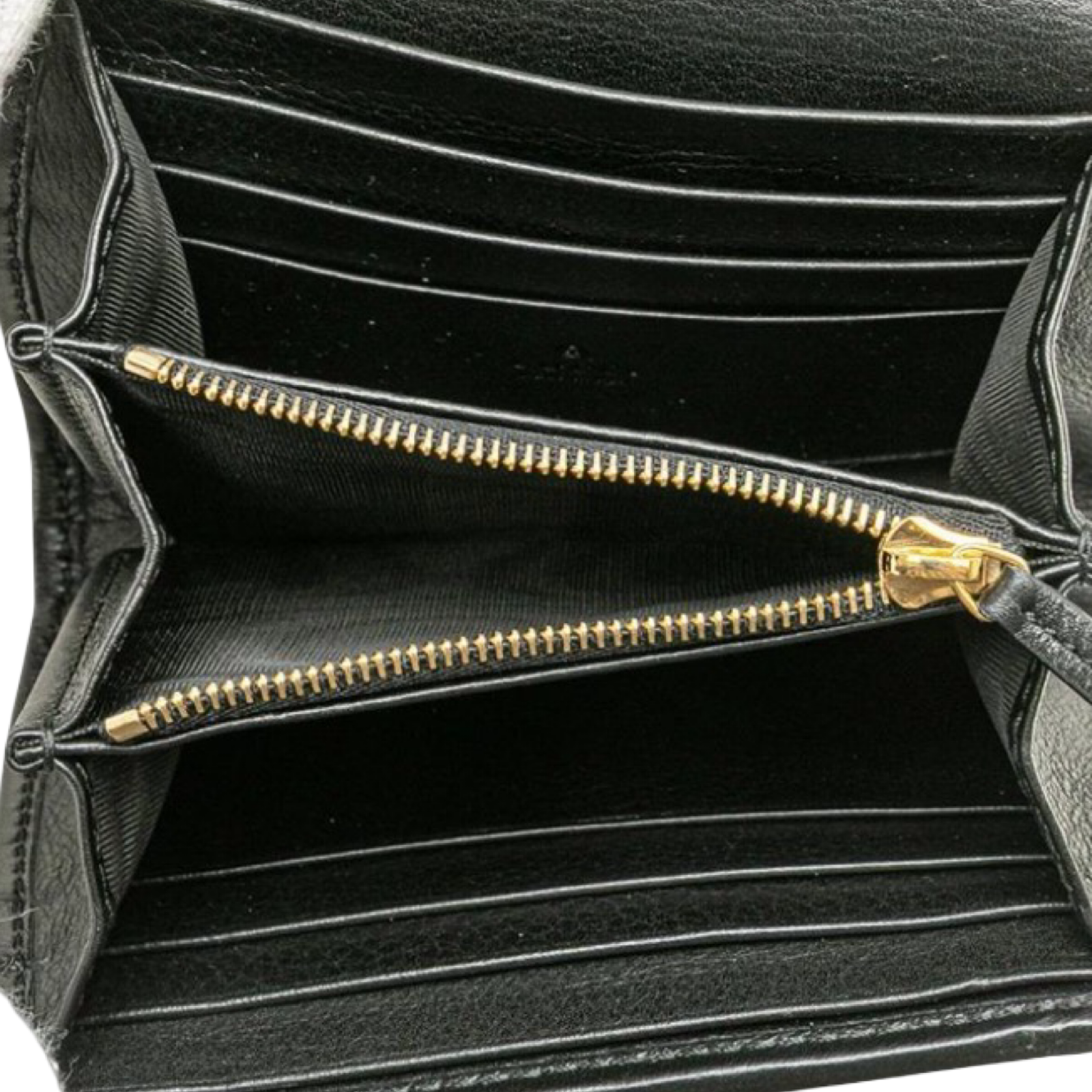 Gucci Interlocking G Blondie Medium Chain Shoulder Wallet Authentic Previously Owned