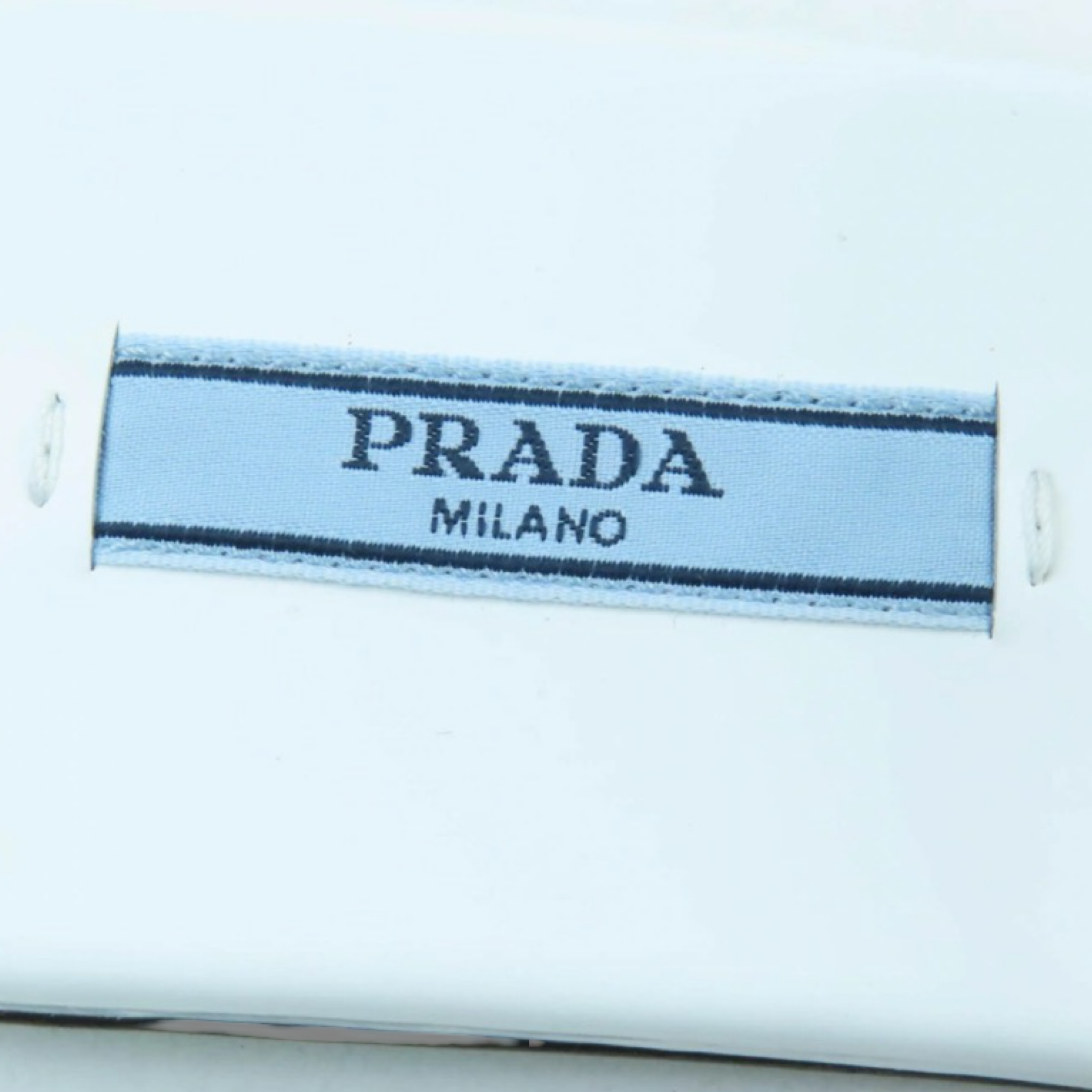 Unused Prada Triangle Logo Mule Sandals Euro Size 5.5 Authentic Previous Owned
