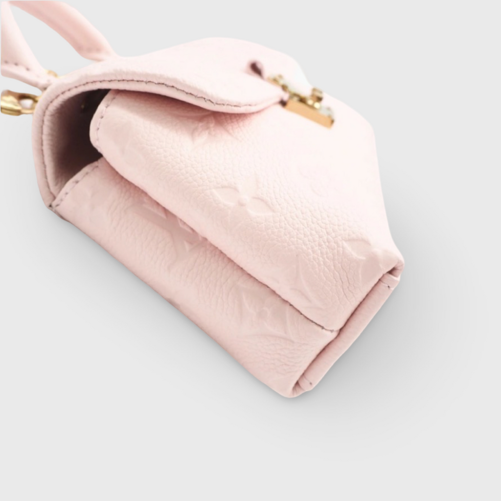 Louis Vuitton Nano Malletree Pink Calf Leather Bag – Unused / Excellent Condition previously Owned Authentic