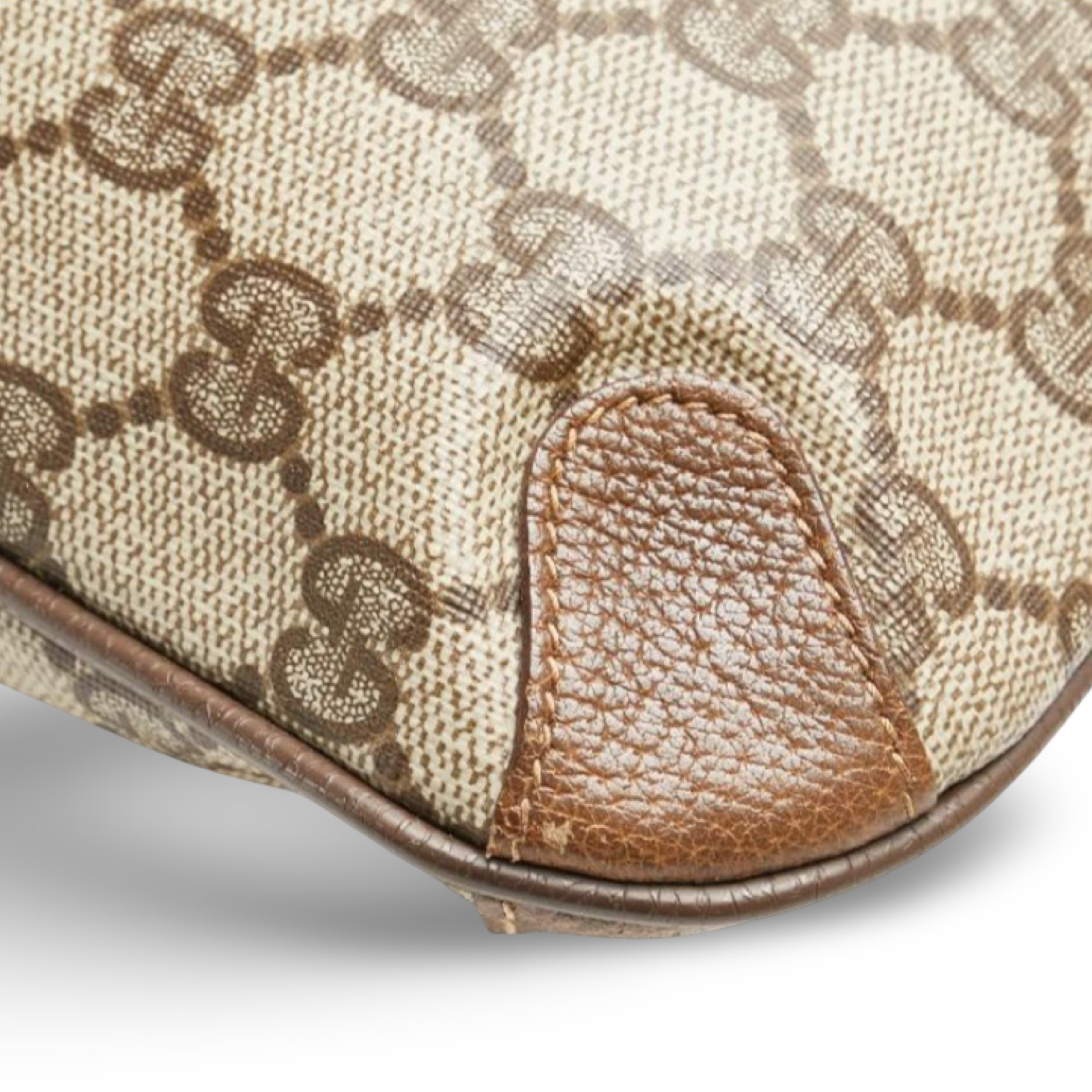 Old Gucci GG Supreme clutch Authentic Previously Owned