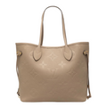 LOUIS VUITTON Neverfull MM Tourterelle Shoulder Bag |Previously Owed Authentic