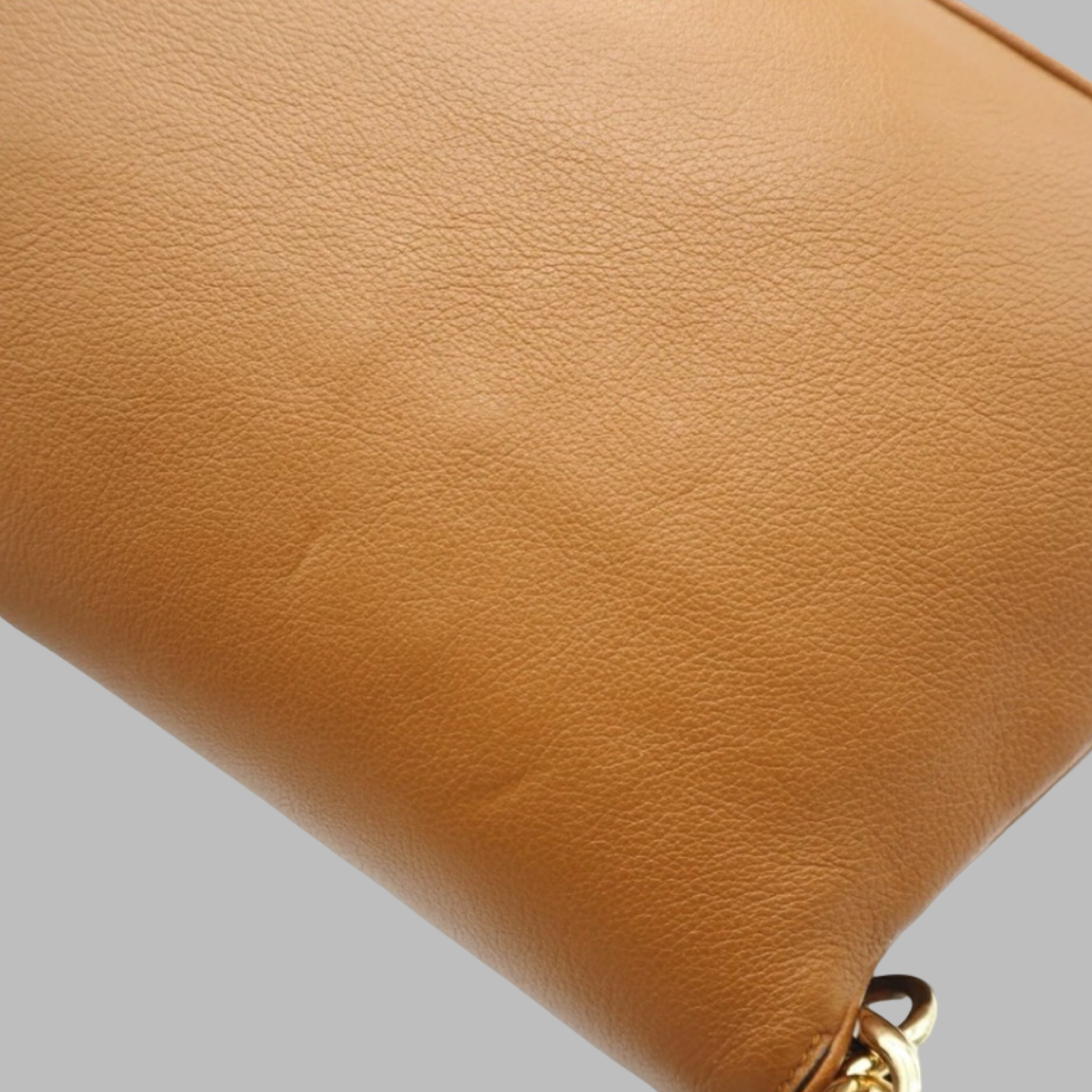 Gucci Blondie 2-Way Shoulder Bag Leather Caramel Authentic Previously Owned
