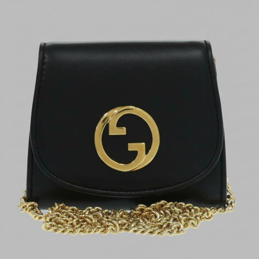 Gucci  Medium Chain Shoulder Wallet |Excellent Condition | L’LUXE Authentic's