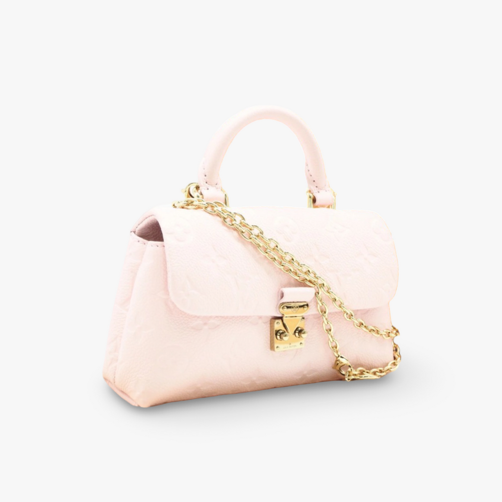 Louis Vuitton Nano Malletree Pink Calf Leather Bag – Unused / Excellent Condition previously Owned Authentic