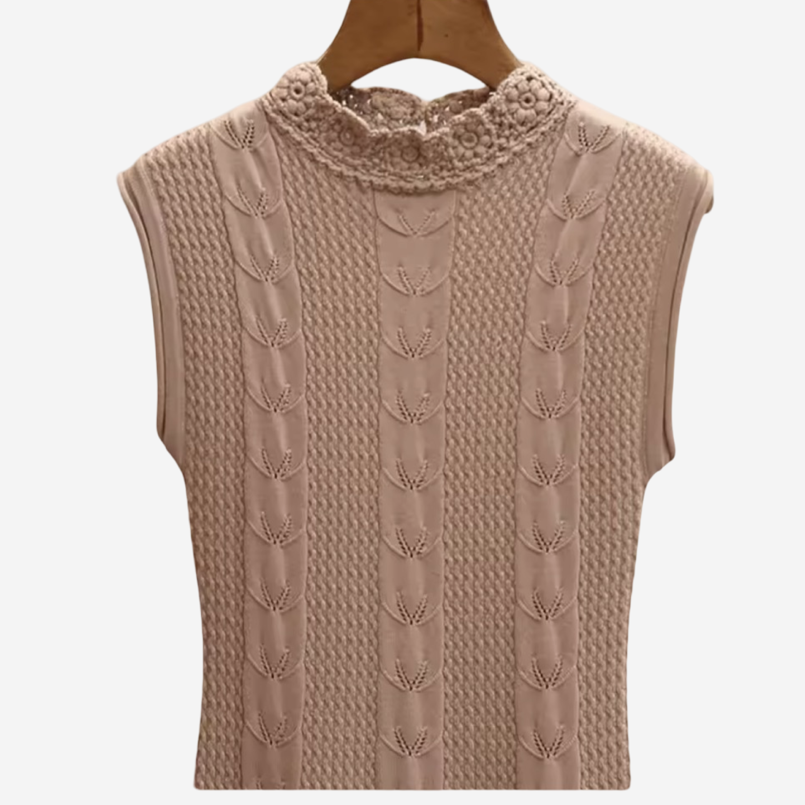 Knit & Ruffle Layered Midi Dress