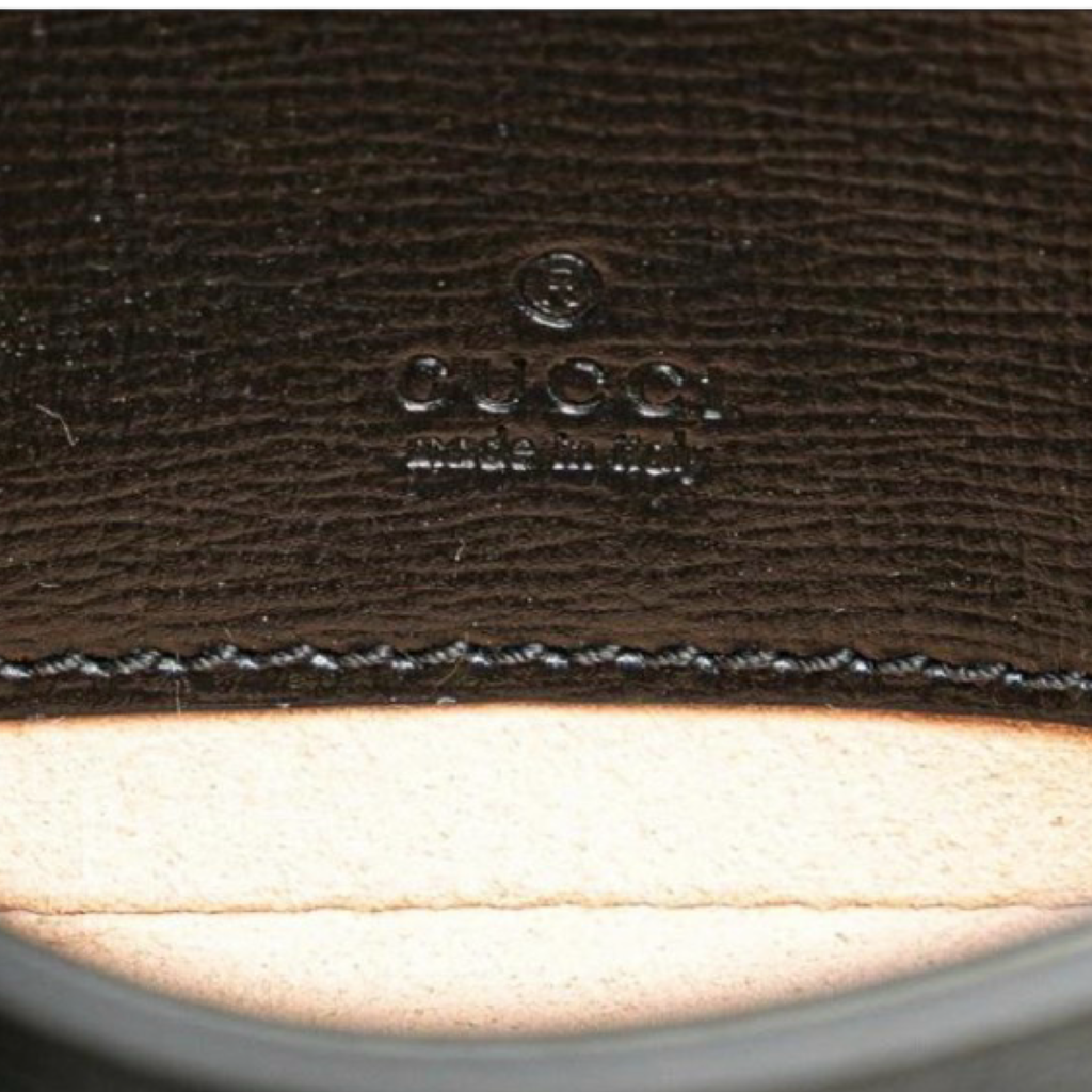 Gucci Black Horsebit Mini Shoulder Pochette Bag Authentic Previously Owned