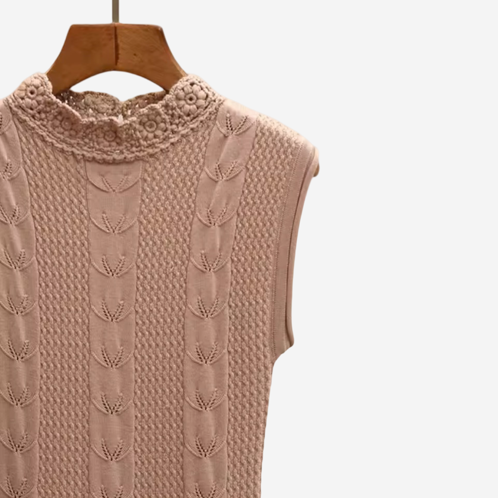 Knit & Ruffle Layered Midi Dress