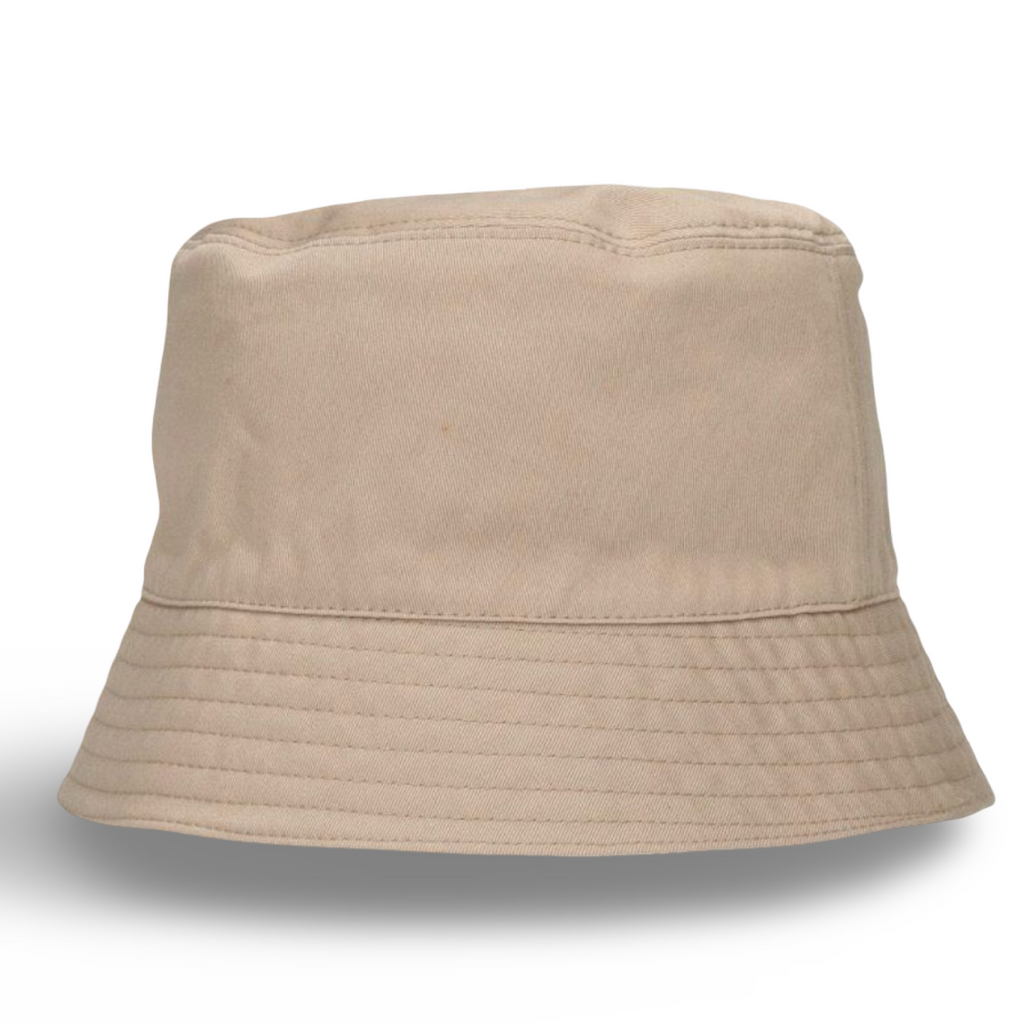 Prada Logo Bucket Hat Cotton Beige Size M – Previously Owned  Authentic