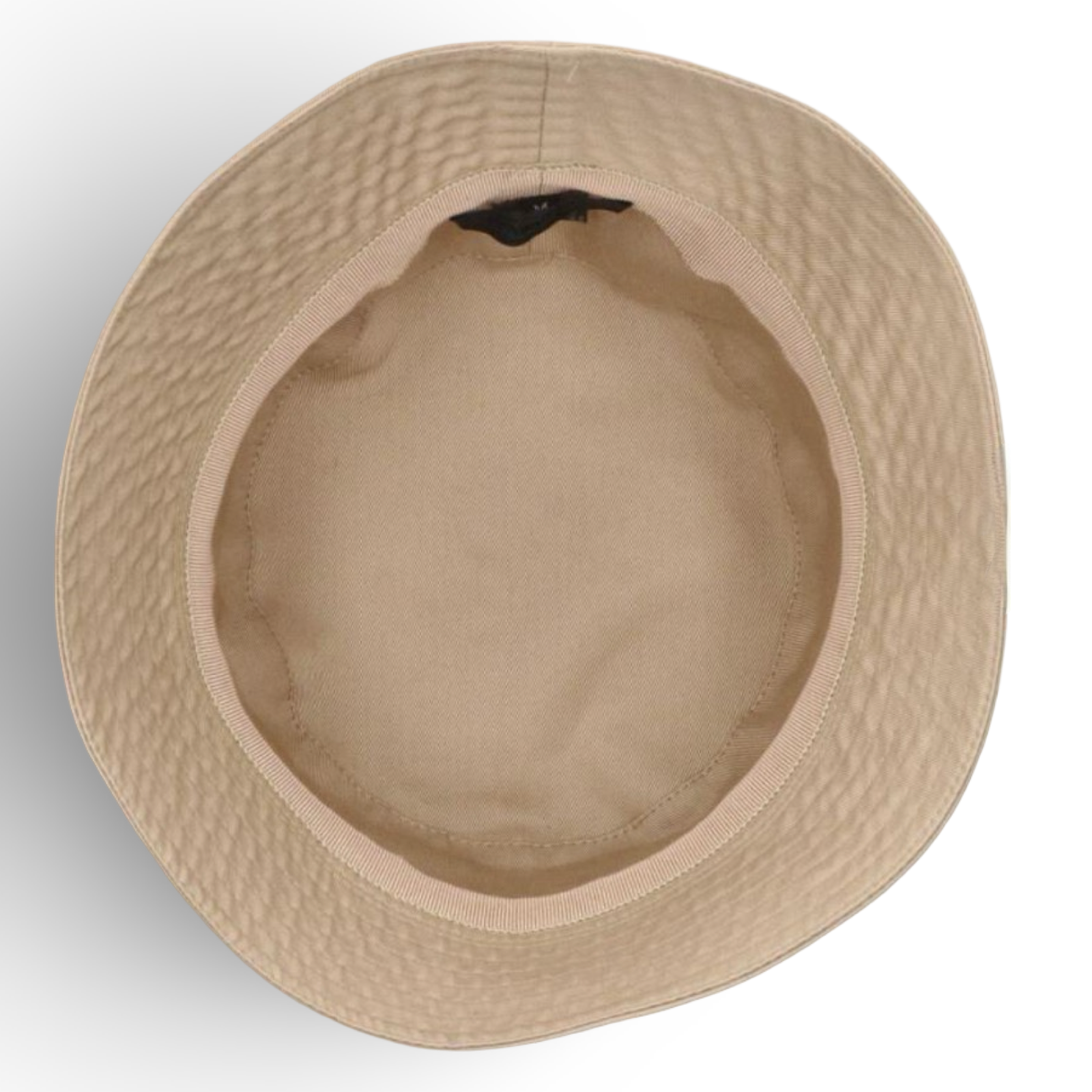 Prada Logo Bucket Hat Cotton Beige Size M – Previously Owned  Authentic