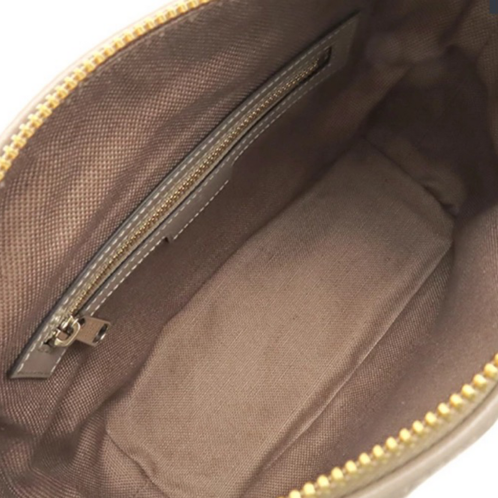 GUCCI Handbag GG
Shadow GG Canvas Leather
Brown Gold Hardware Authentic Previously Owned lo