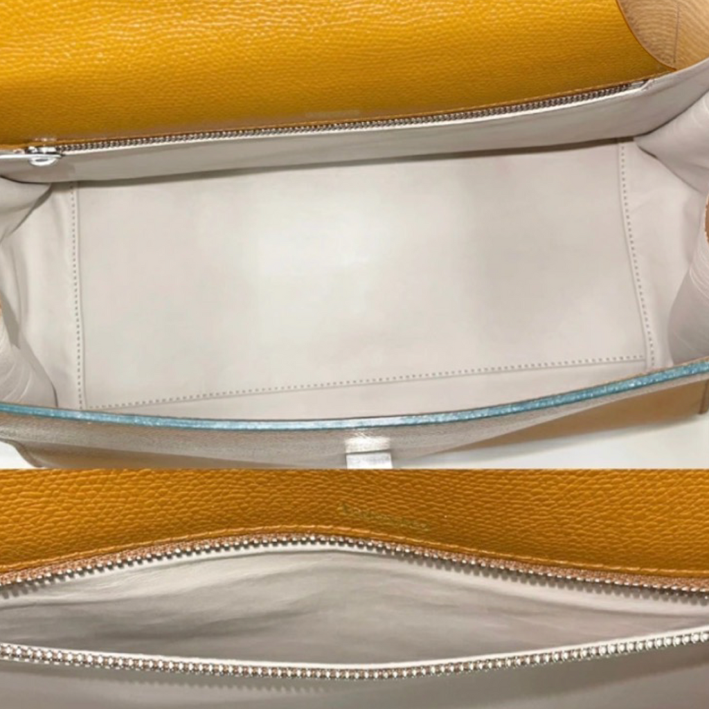 Valextra Iside Large Brown Leather 2-Way Handbag Authentic – Previously Owned