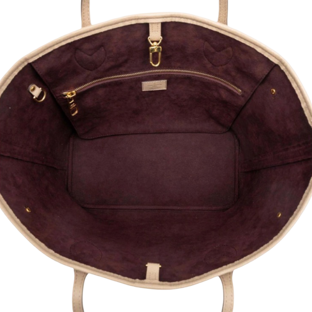 LOUIS VUITTON Neverfull MM Tourterelle | Previously Owed Authentic