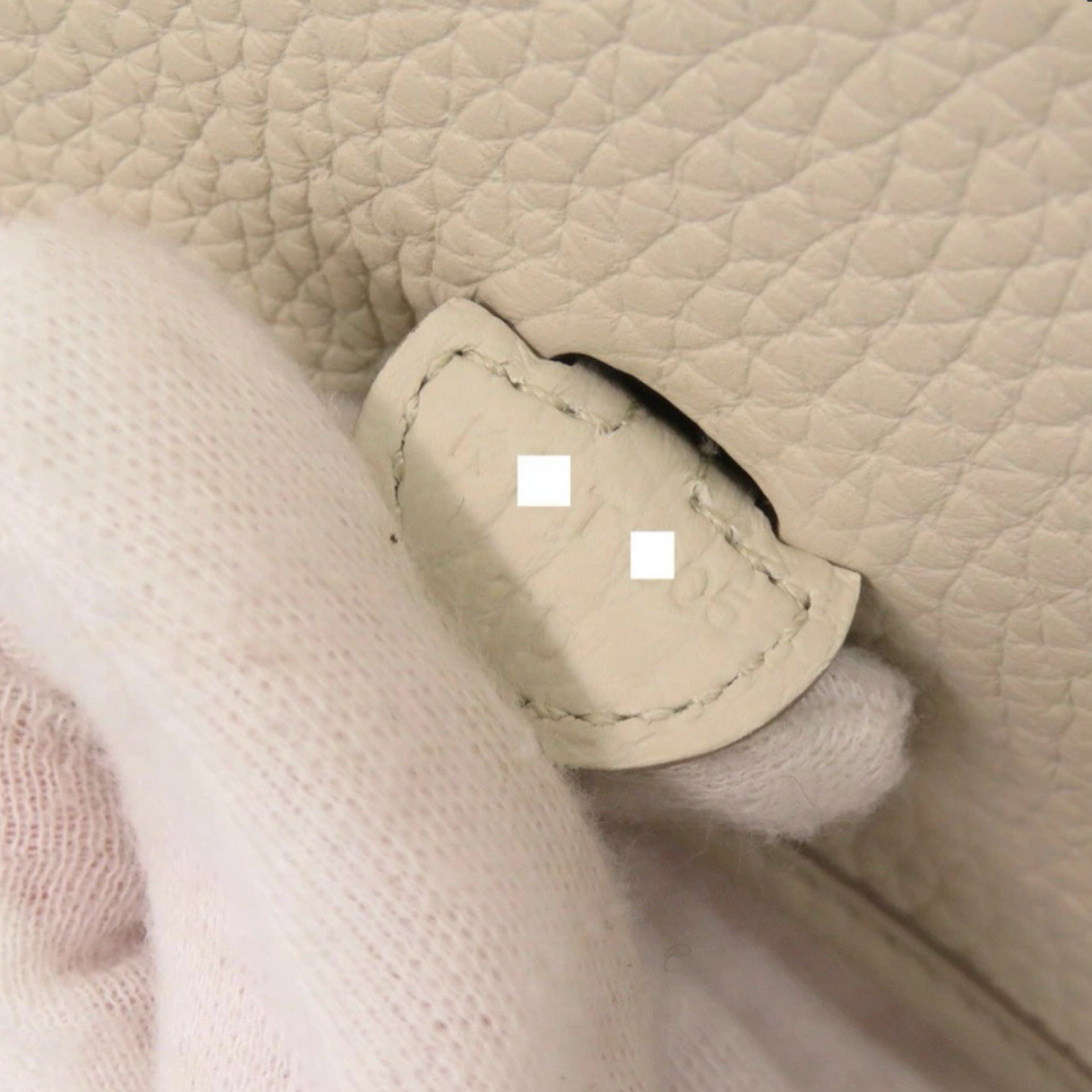 Hermès Evelyne TPM Taurillon Clemence Beton Silver Hardware 2025 – Pe-Owned- Like New Condition | L’LUXE Authentic’s