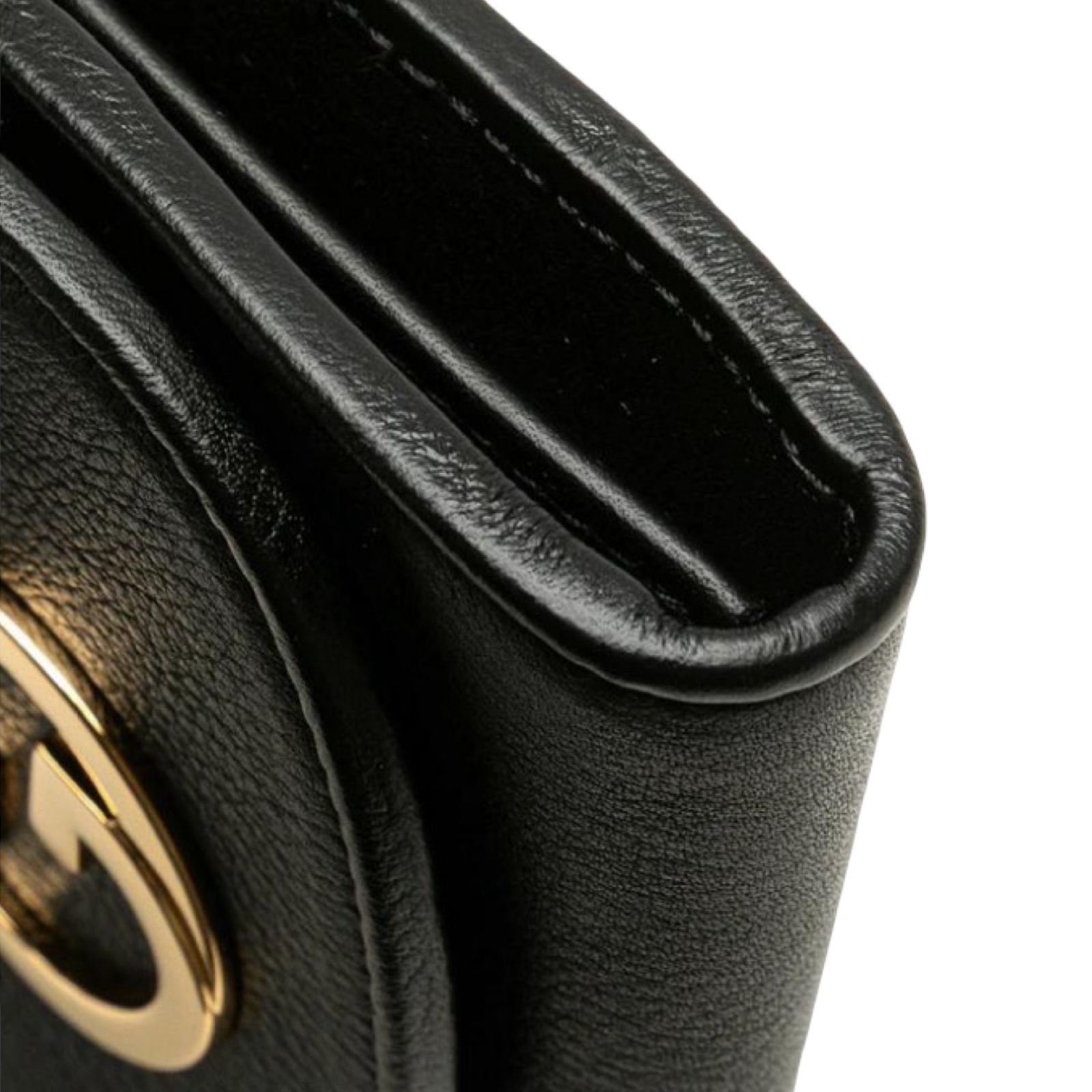 Gucci Interlocking G Blondie Medium Chain Shoulder Wallet Authentic Previously Owned