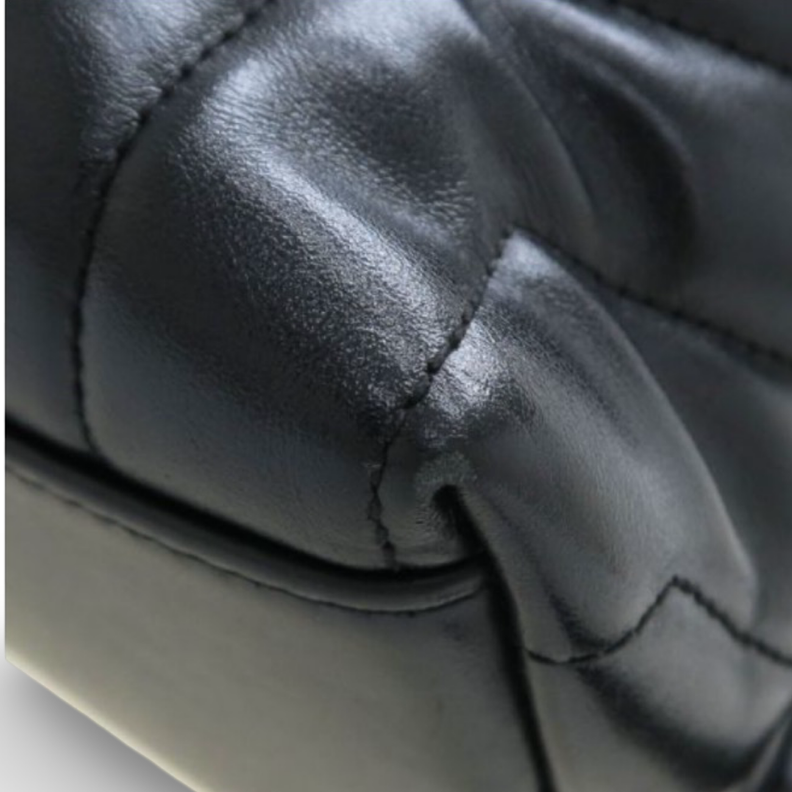 SAINT LAURENT Loulou Small Black Leather Backpack | Pre-Owned Authentic