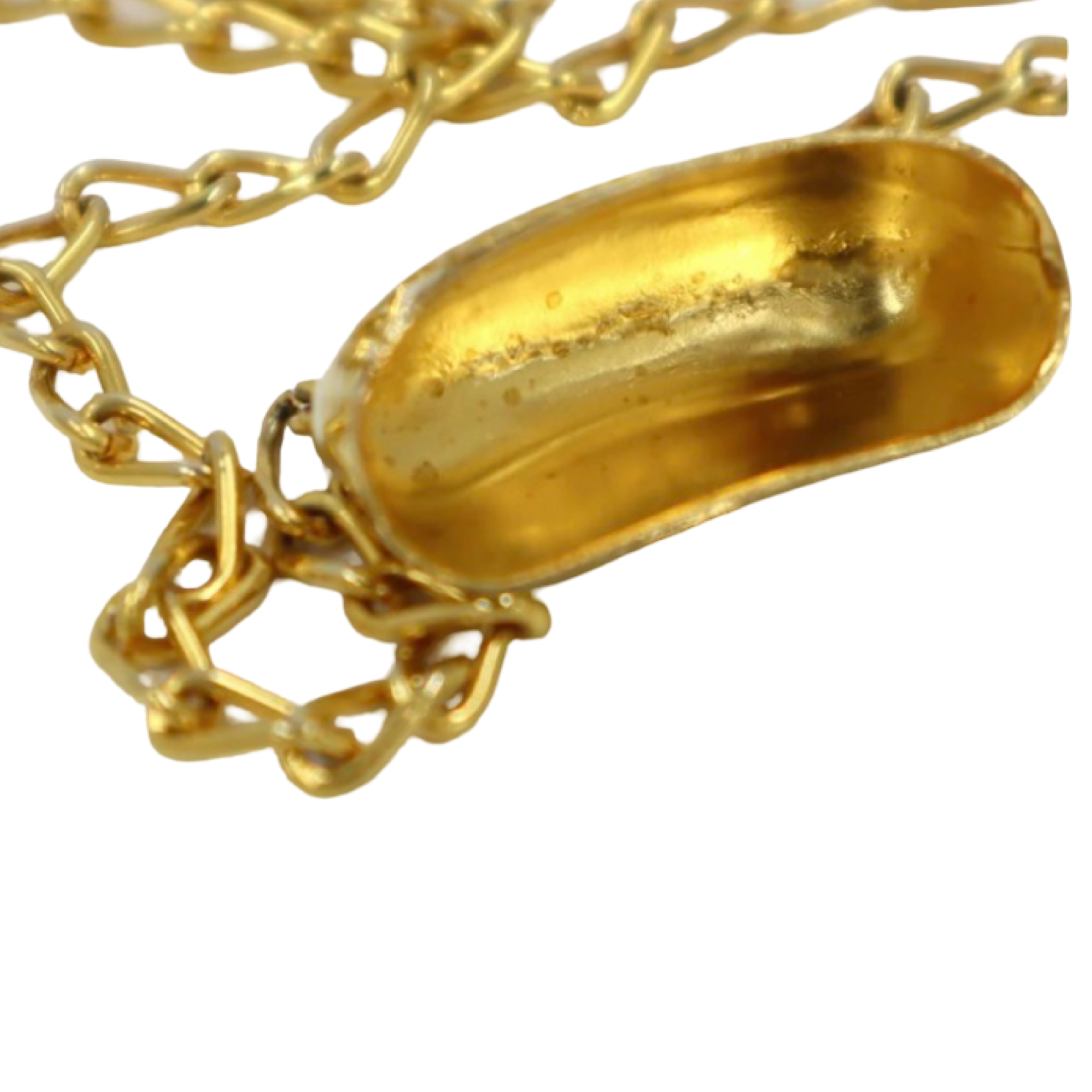 GUCCI Gold-Tone Pendant Necklace | Previously Owned Authentic