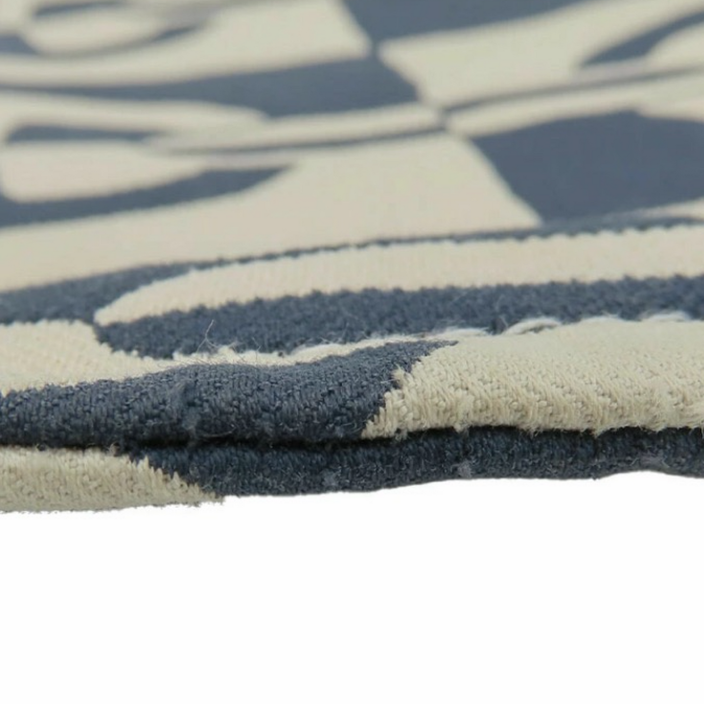 Hermès Trousse Flat GM Chaine d’Ancre Canvas Navy Ivory Pouch – Pre-Owned Very Good Condition | L’LUXE Authentic’s