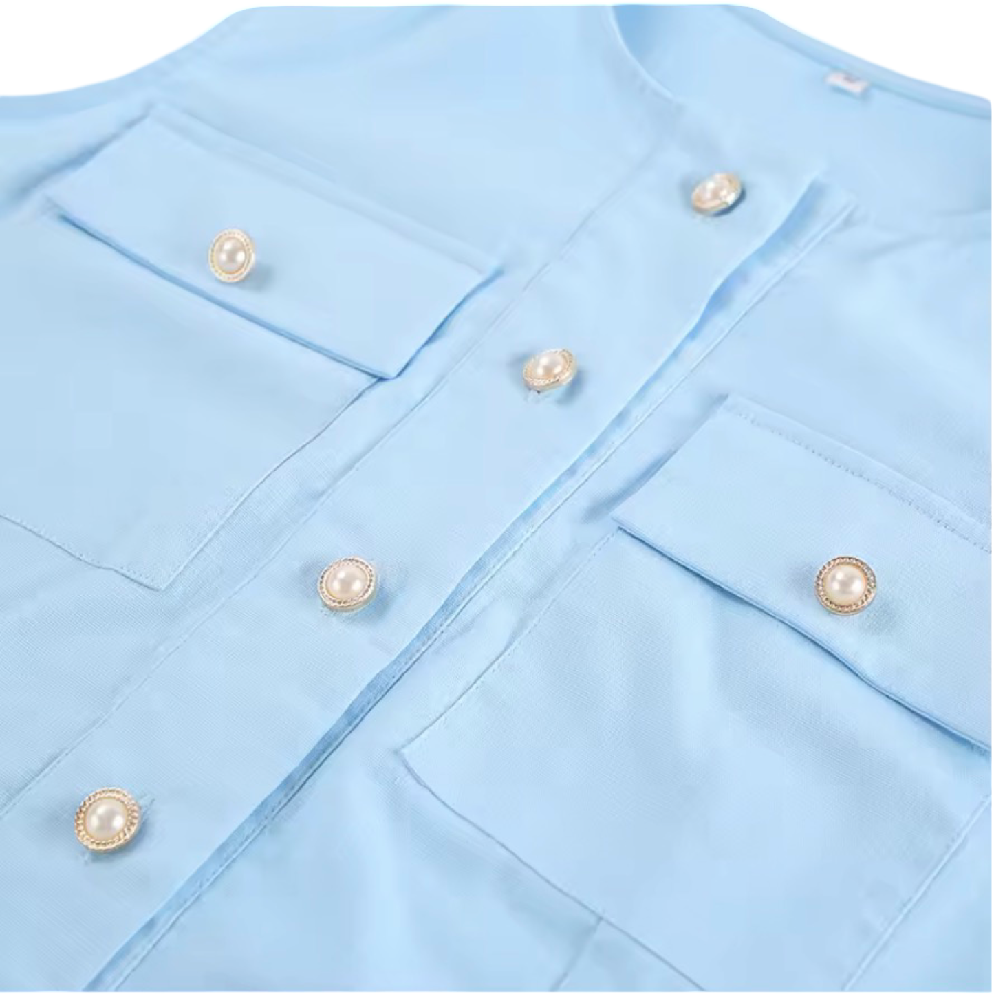 Sleeveless Two-Piece Midi Skirt Set | L’LUXE Matching Sets