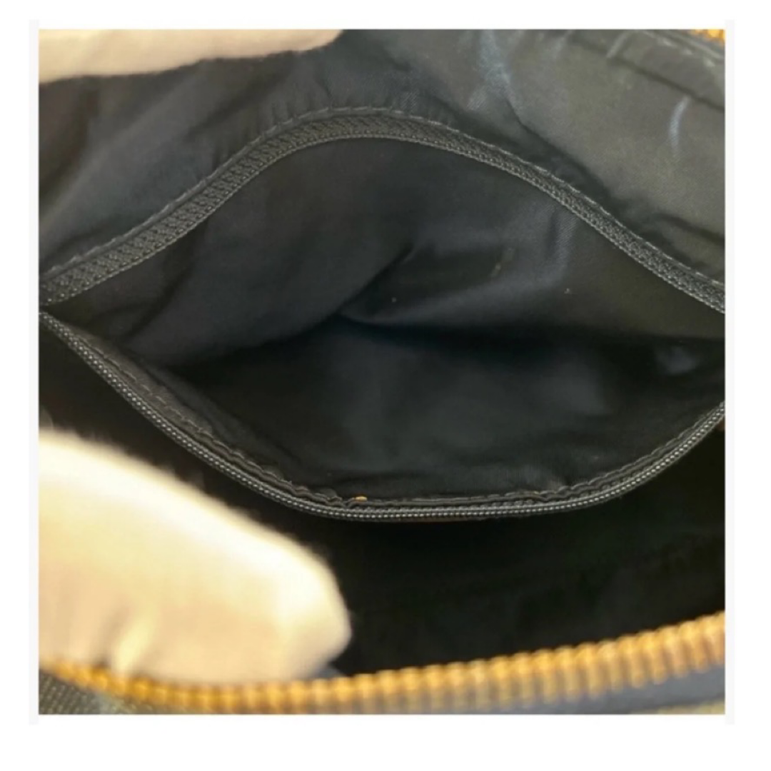 Dior Vintage Blue Denim Mini Boston Bag with Leather Trim previously Owned Authentic