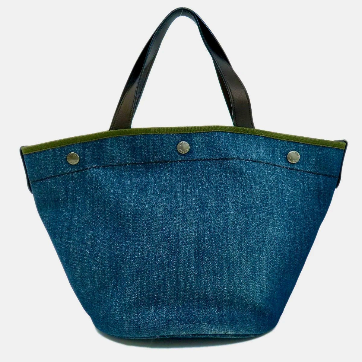 PRADA – Denim Bucket – Miuccia Prada – 2019 – 100% Authentic Pre - Owned (Item No.55820006 Model number 1BG244) look - LLUXE.CA