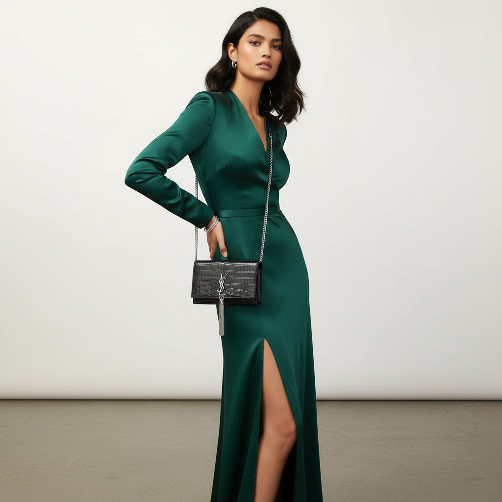 SAINT LAURENT – Chain Wallet – Model No. SL88134 – Anthony Vaccarello – 2022 – 100% Authentic Pre - Owned Item No.: usdsl88134011 - LLUXE.CA