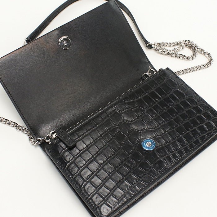 SAINT LAURENT – Chain Wallet – Model No. SL88134 – Anthony Vaccarello – 2022 – 100% Authentic Pre - Owned Item No.: usdsl88134011 - LLUXE.CA